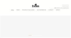 Desktop Screenshot of hoteltwins.pl